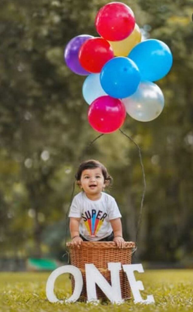 1st Birthday Photoshoot Hyderabad